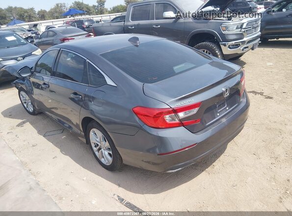 1HGCV1F16KA120808 2019 HONDA ACCORD Gray Tył lewy
