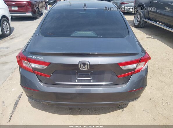 1HGCV1F16KA120808 2019 HONDA ACCORD Gray 