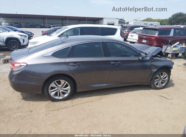1HGCV1F16KA120808 2019 HONDA ACCORD Gray Widok wnętrza z tyłu