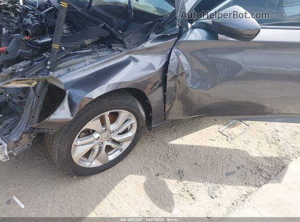 1HGCV1F16KA120808 2019 HONDA ACCORD Gray 