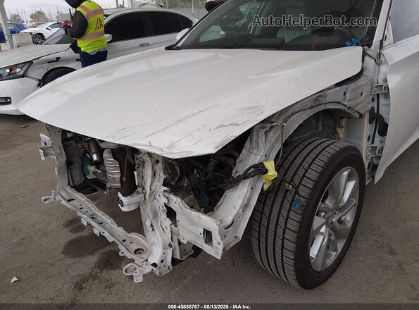 1HGCV1F16KA122946 2019 HONDA ACCORD Белый Вид спереди