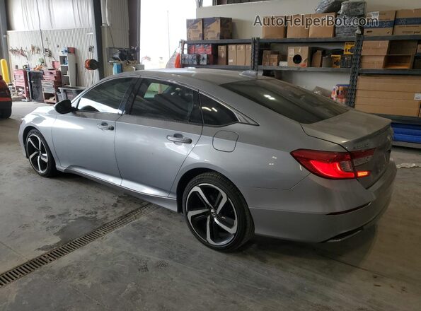 1HGCV1F16KA165876 2019 HONDA ACCORD Silver Tył lewy