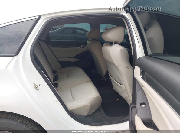 1HGCV1F16KA169569 2019 HONDA ACCORD Белый Вид наклейки с VIN-кодом