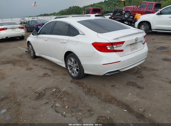 1HGCV1F16KA169569 2019 HONDA ACCORD Белый Задняя левая четверть