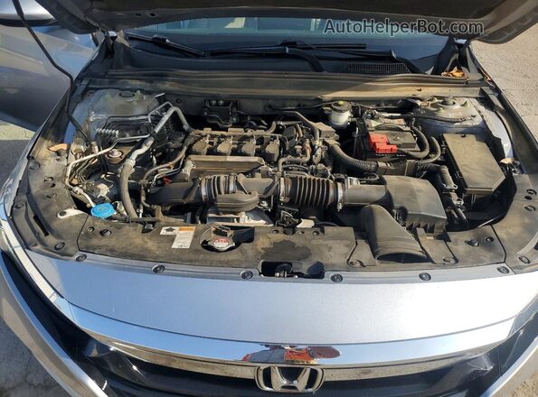 1HGCV1F16LA022444 2020 HONDA ACCORD Silver უკანა სალონის ხედი