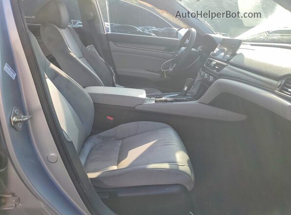 1HGCV1F16LA022444 2020 HONDA ACCORD Silver წინა სალონის ხედი
