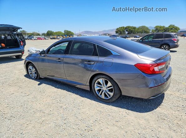 1HGCV1F16LA072969 2020 HONDA ACCORD Gray Задня ліва чверть