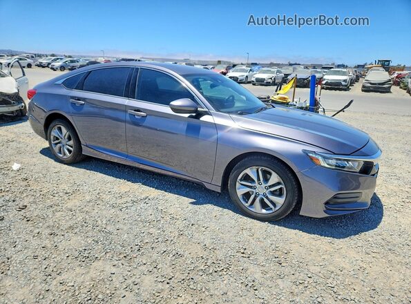 1HGCV1F16LA072969 2020 HONDA ACCORD Gray Передня права чверть