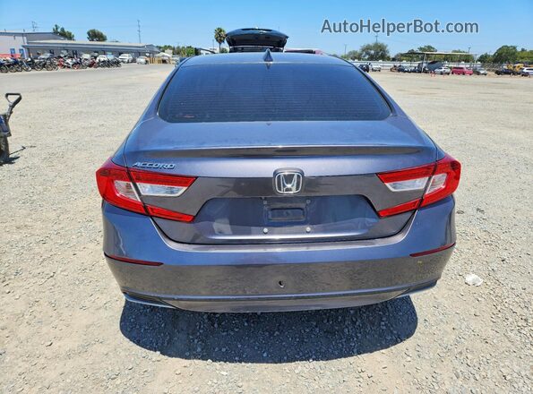 1HGCV1F16LA072969 2020 HONDA ACCORD Gray Вид ззаду