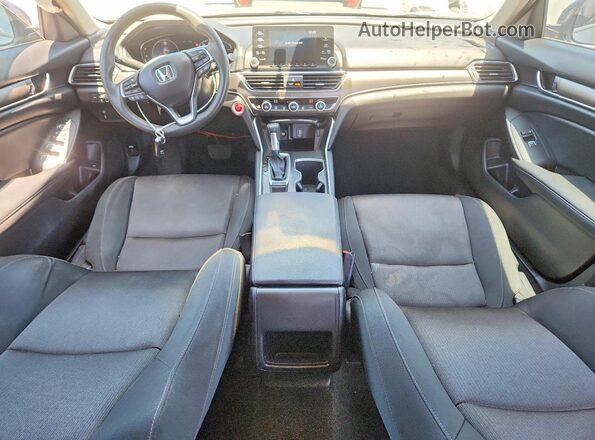 1HGCV1F16LA072969 2020 HONDA ACCORD Gray Вид панелі приладів