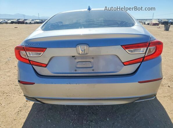 1HGCV1F16LA114346 2020 HONDA ACCORD Silver Rear view