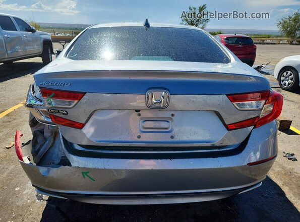 1HGCV1F16LA156189 2020 HONDA ACCORD Silver Հետևի տեսք