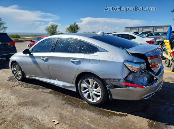 1HGCV1F16LA156189 2020 HONDA ACCORD Silver Հետևի ձախ