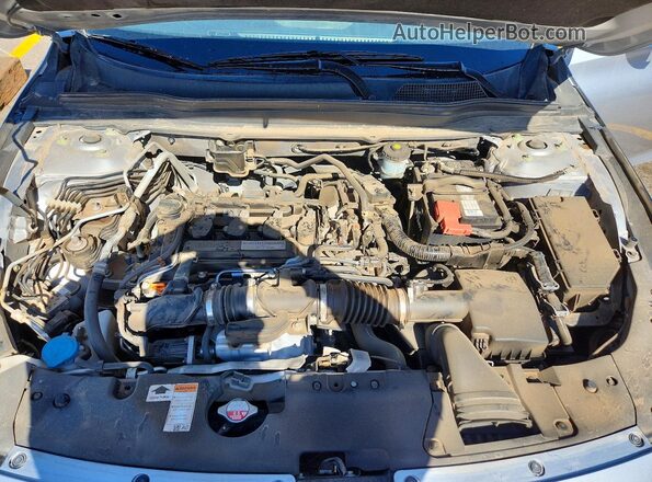 1HGCV1F16LA156189 2020 HONDA ACCORD Silver Սալոնի հետևի տեսք