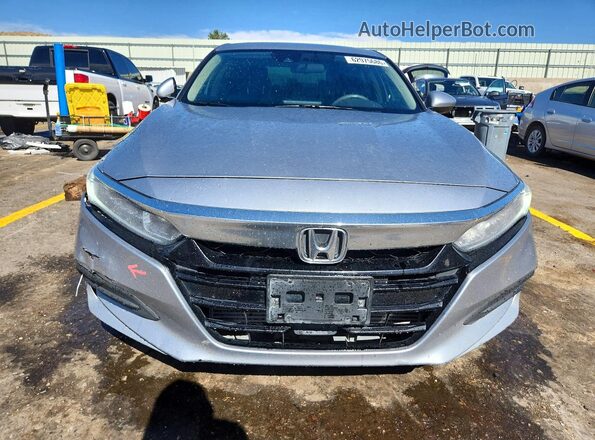 1HGCV1F16LA156189 2020 HONDA ACCORD Silver Դիմացի տեսք