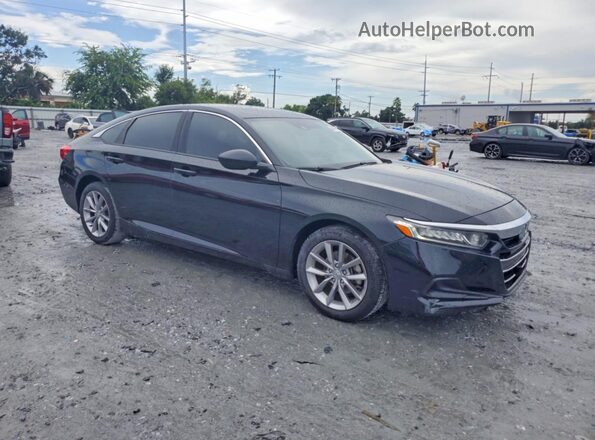 1HGCV1F16MA043716 2021 HONDA ACCORD Black Առջևի աջ