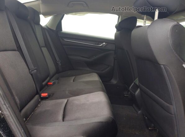 1HGCV1F16MA043716 2021 HONDA ACCORD Black Հետևի նստատեղերի տեսք