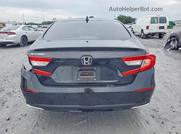 1HGCV1F16MA043716 2021 HONDA ACCORD Black Հետևի տեսք