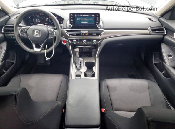 1HGCV1F16MA043716 2021 HONDA ACCORD Black Առջևի վահանակի տեսք