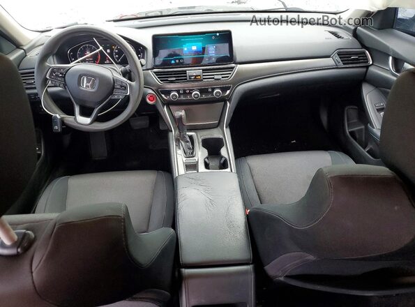 1HGCV1F17JA136840 2018 HONDA ACCORD White Dashboard view