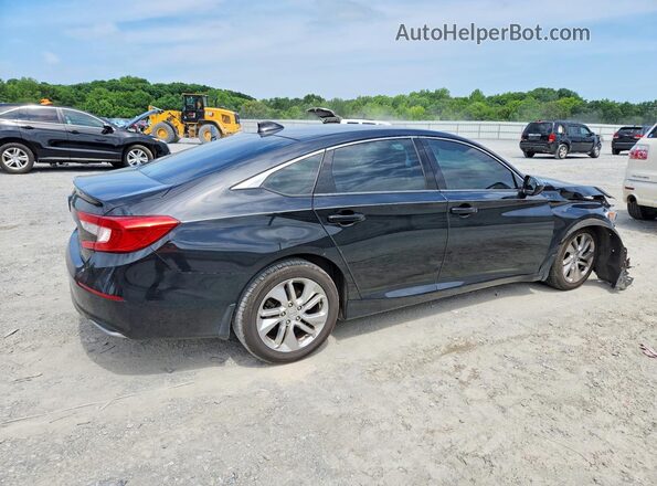 1HGCV1F17KA071957 2019 HONDA ACCORD Black Trasero derecho