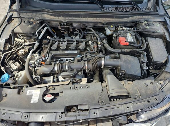 1HGCV1F17KA071957 2019 HONDA ACCORD Black Vista interior trasera
