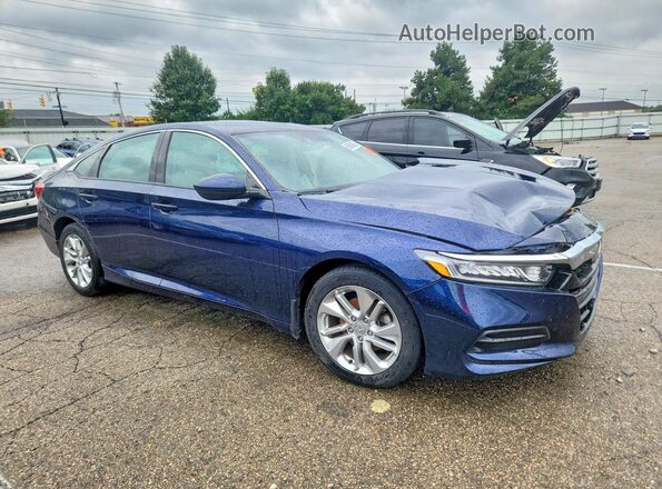 1HGCV1F17LA031119 2020 HONDA ACCORD Blue Przód prawy