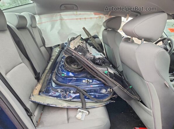 1HGCV1F17LA031119 2020 HONDA ACCORD Blue Widok tylnych siedzeń