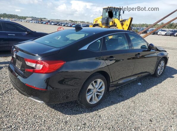 1HGCV1F17LA052066 2020 HONDA ACCORD Black Հետևի տեսք