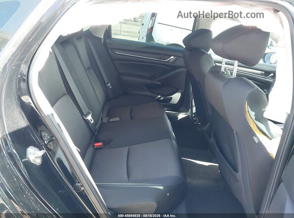 1HGCV1F17LA064797 2020 HONDA ACCORD Black Widok naklejki z numerem VIN