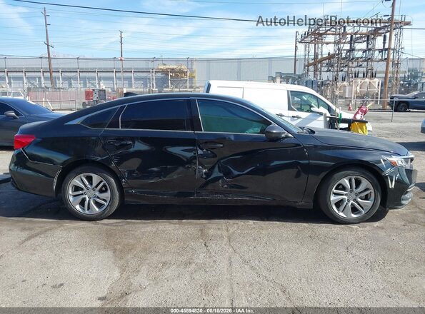 1HGCV1F17LA064797 2020 HONDA ACCORD Black Widok wnętrza z tyłu
