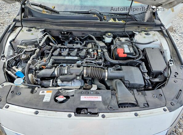 1HGCV1F17LA144844 2020 HONDA ACCORD White უკანა სალონის ხედი