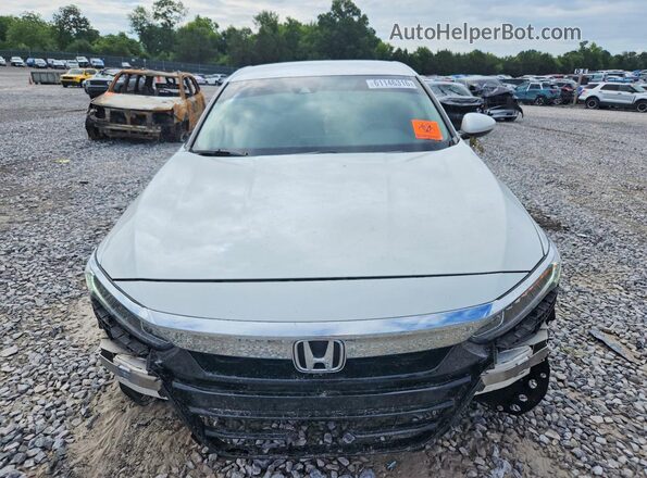 1HGCV1F17LA144844 2020 HONDA ACCORD White წინა ხედი