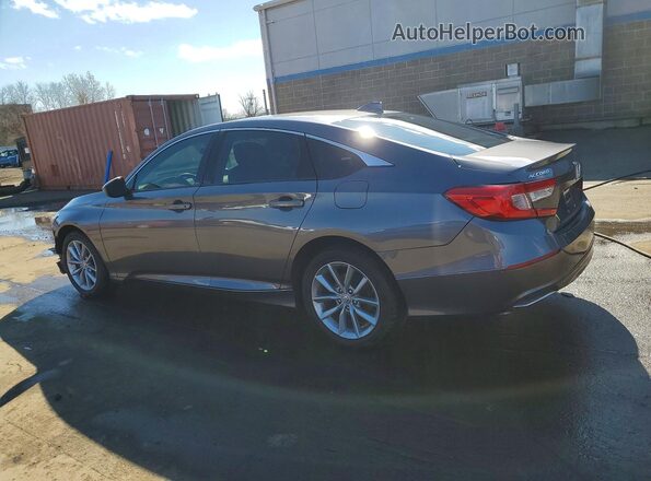 1HGCV1F17MA012233 2021 HONDA ACCORD Charcoal Задня ліва чверть