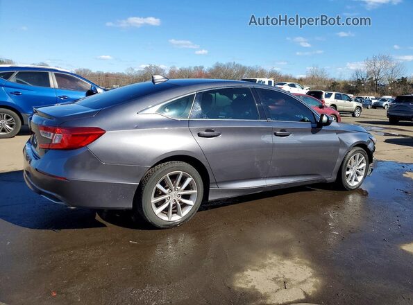 1HGCV1F17MA012233 2021 HONDA ACCORD Charcoal Задня права чверть