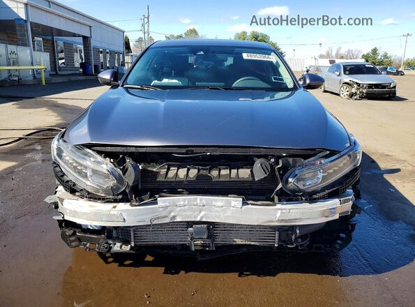 1HGCV1F17MA012233 2021 HONDA ACCORD Charcoal Вид спереду