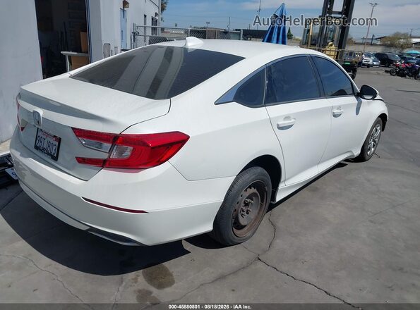 1HGCV1F17MA015844 2021 HONDA ACCORD White Задня права чверть