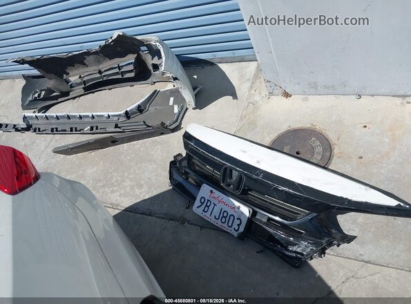 1HGCV1F17MA015844 2021 HONDA ACCORD White Вид щитка приладів