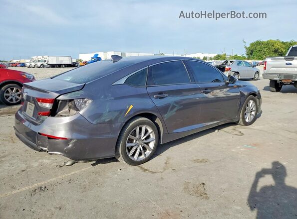 1HGCV1F17MA030456 2021 HONDA ACCORD Charcoal Հետևի աջ