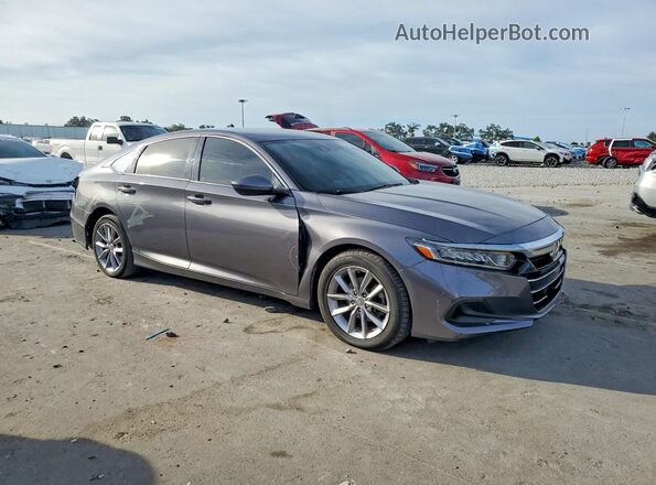 1HGCV1F17MA030456 2021 HONDA ACCORD Charcoal Առջևի աջ