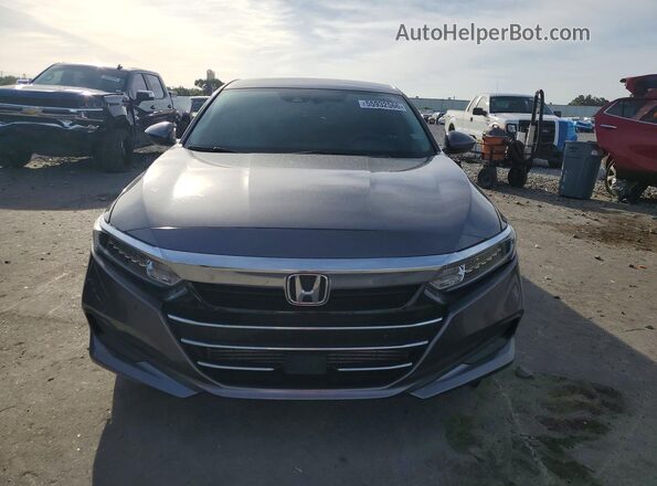 1HGCV1F17MA030456 2021 HONDA ACCORD Charcoal Դիմացի տեսք