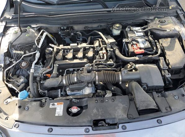1HGCV1F17MA030456 2021 HONDA ACCORD Charcoal Սալոնի հետևի տեսք