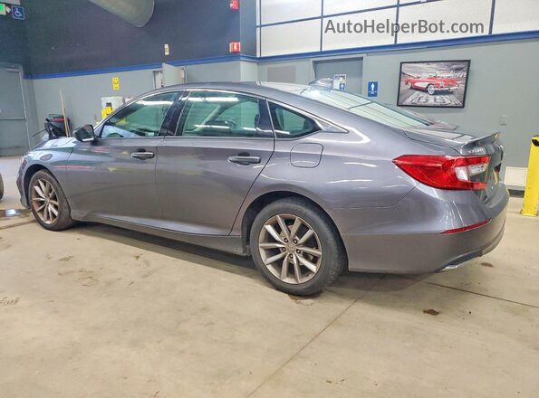 1HGCV1F17NA066052 2022 HONDA ACCORD Gray Հետևի ձախ