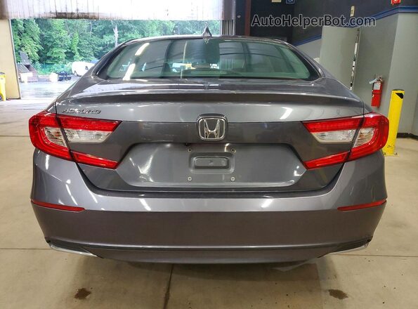 1HGCV1F17NA066052 2022 HONDA ACCORD Gray Հետևի տեսք