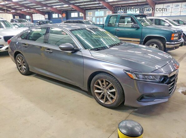 1HGCV1F17NA066052 2022 HONDA ACCORD Gray Առջևի աջ