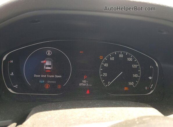 1HGCV1F18JA007909 2018 HONDA ACCORD Charcoal Vista del cuadro de instrumentos