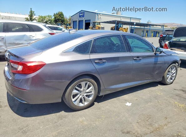 1HGCV1F18JA007909 2018 HONDA ACCORD Charcoal Trasero derecho
