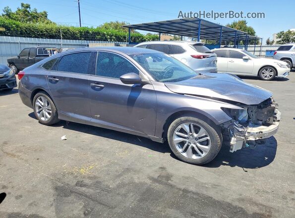 1HGCV1F18JA007909 2018 HONDA ACCORD Charcoal Delantero derecho