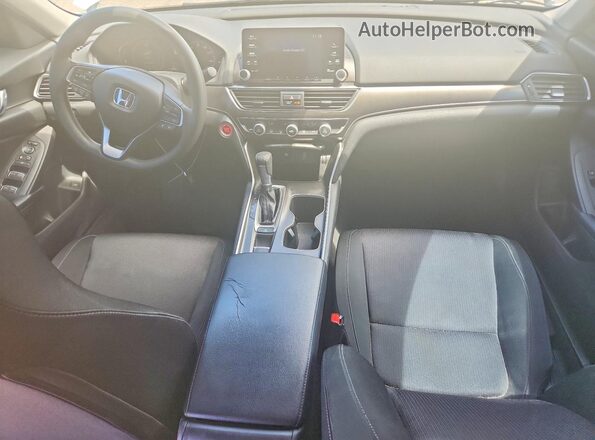 1HGCV1F18JA215210 2018 HONDA ACCORD White Dashboard view
