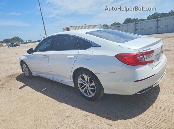 1HGCV1F18JA215210 2018 HONDA ACCORD White Rear left